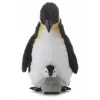 Adult and Chick Stuffed Emperor Penguins by Aurora