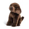 Animalcraft Lifelike 8.5 Inch Stuffed Chocolate Lab Puppy by Demdaco