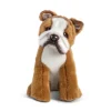 Animalcraft Lifelike 9.5 Inch Stuffed Bulldog by Demdaco