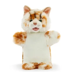 Animalcraft Plush Maine Coon Cat Hand Puppet by Demdaco