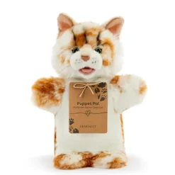 Animalcraft Plush Maine Coon Cat Hand Puppet by Demdaco