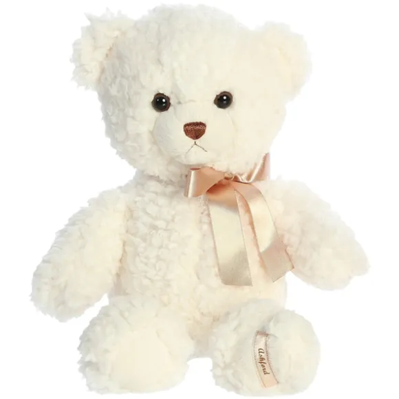 Baby Ashford Bear The 11 Inch Plush Cream Teddy Bear By Aurora