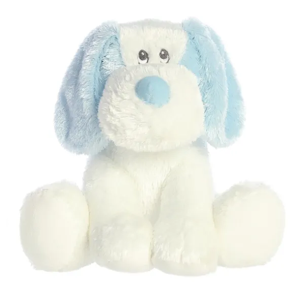 Baby Friendly Blue Scruff 9 Inch Plush Dog by Aurora Baby