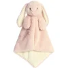 Baby Safe Dewey Rose Plush Bunny Rabbit Luvster Blanket by Ebba