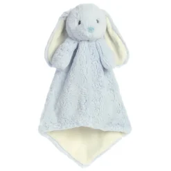 Baby Safe Dewey Sky Plush Bunny Rabbit Luvster Blanket by Ebba