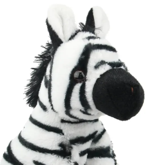 Baby Stuffed Zebra Mini Cuddlekin by Wild Republic