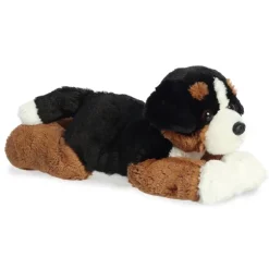 Bernie the Stuffed Bernese Mountain Dog Flopsie by Aurora