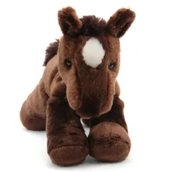 Chestnut the Stuffed Brown Horse Mini Flopsie by Aurora