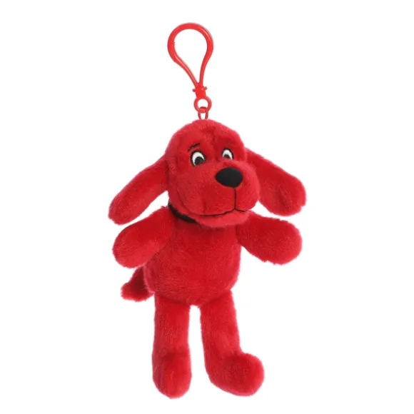 Clip-On Plush Clifford the Big Red Dog Bag Charm by Aurora