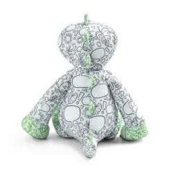 Color Me Plush Dinosaur with Washable Markers by Demdaco