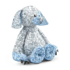 Color Me Plush Puppy Dog with Washable Markers by Demdaco