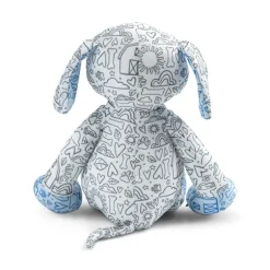 Color Me Plush Puppy Dog with Washable Markers by Demdaco