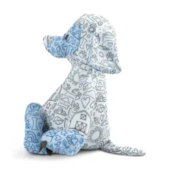 Color Me Plush Puppy Dog with Washable Markers by Demdaco