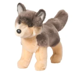 Dancer the Standing Stuffed Wolf by Douglas
