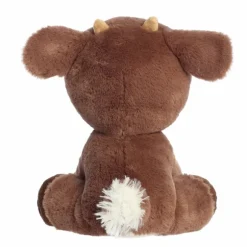 Dashing 13 Inch Cocoa Brown Plush Reindeer by Aurora