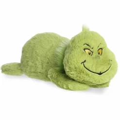 Dr. Seuss Grinch 18 Inch Snoozles Stuffed Animal by Aurora