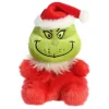 Dr. Seuss Stuffed Santa Grinch Palm Pals Plush by Aurora