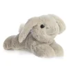 Dusty the Plush Grey Lop Bunny Mini Flopsie by Aurora