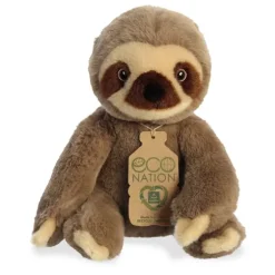 Eco Nation Stuffed Sloth by Aurora