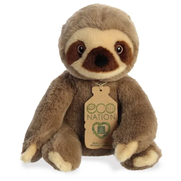 Eco Nation Stuffed Sloth by Aurora