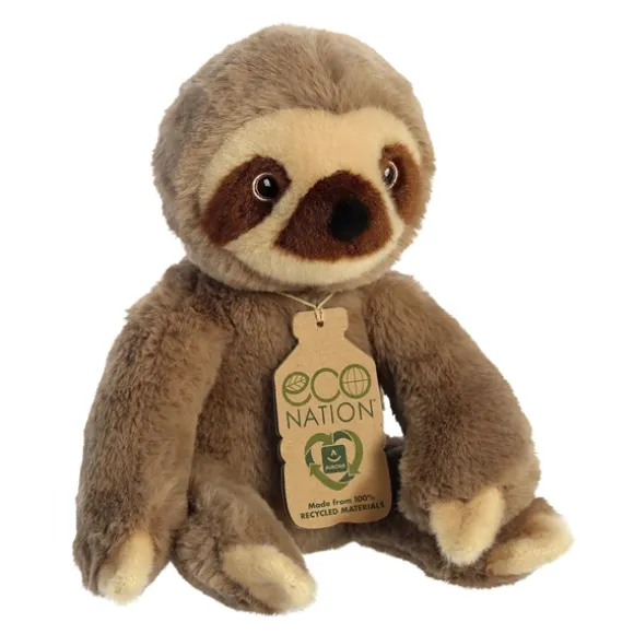 Eco Nation Stuffed Sloth by Aurora