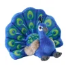 Eco-Friendly Mini Cuddlekins 8 Inch Stuffed Peacock by Wild Republic