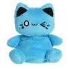 Electric Blue Plush Meowchi Cat Palm Pals by Aurora