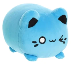 Electric Blue Stuffed Meowchi Cat by Aurora