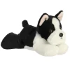 Eva the Stuffed Boston Terrier Mini Flopsie by Aurora