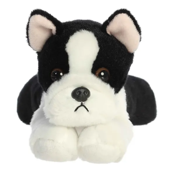 Eva the Stuffed Boston Terrier Mini Flopsie by Aurora