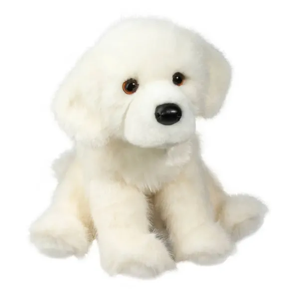 Everest the Stuffed White Retriever Dog by Douglas