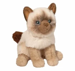 Fu the 12 Inch Floppy Plush Siamese Cat by Douglas