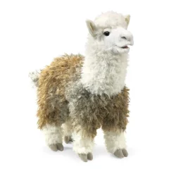 Full Body Alpaca Puppet by Folkmanis Puppets