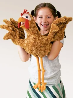 Full Body Silly Chicken Puppet by Folkmanis
