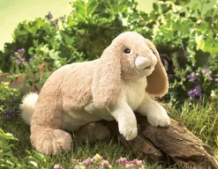Full Body Tan Bunny Puppet by Folkmanis Puppets