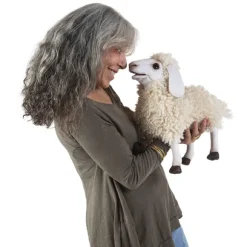 Full Body Woolly Sheep Puppet by Folkmanis Puppets