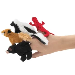 Great Smoky Mountain Finger Puppet Set by Folkmanis Puppets