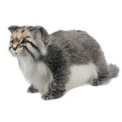 Handcrafted 17 Inch Lifelike Pallas Cat Stuffed Animal by Hansa