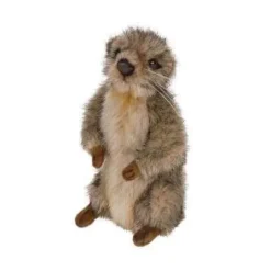 Handcrafted 6 Inch Lifelike Baby Marmot Stuffed Animal by Hansa