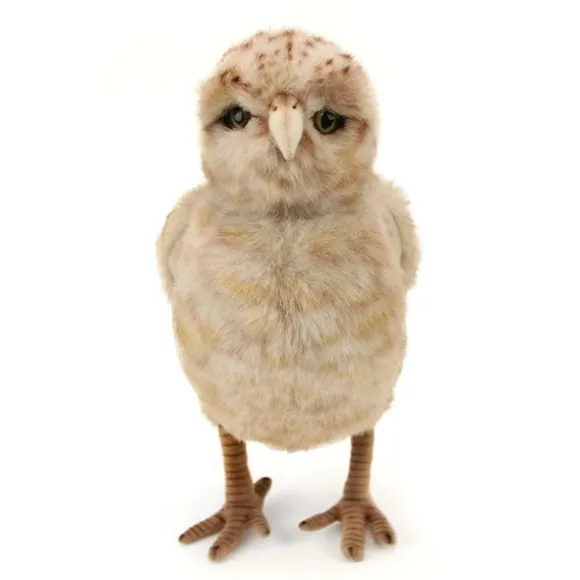 Handcrafted 12 Inch Lifelike Burrowing Owl Stuffed Animal by Hansa