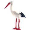 Handcrafted 17 Inch Lifelike Stork Stuffed Animal by Hansa
