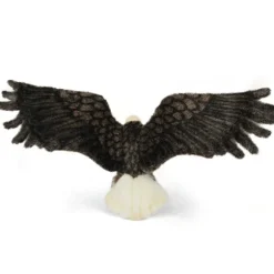Handcrafted 27 Inch Lifelike Bald Eagle Stuffed Animal by Hansa