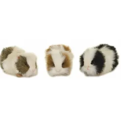 Handcrafted 8 Inch Lifelike Black Guinea Pig Stuffed Animal by Hansa