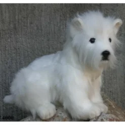Handcrafted 9 Inch Lifelike Westie Stuffed Animal by Hansa