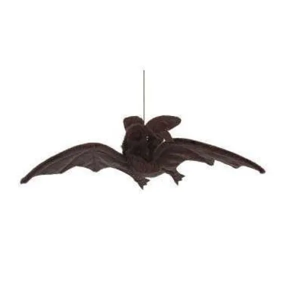Handcrafted 15 Inch Lifelike Black Bat Stuffed Animal by Hansa