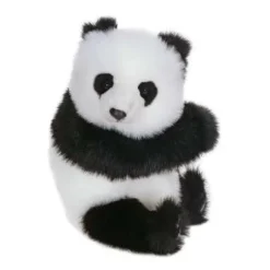 Handcrafted 16 Inch Lifelike Panda Bear Cub Stuffed Animal by Hansa