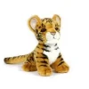 Handcrafted 6.5 Inch Lifelike Tiger Cub Stuffed Animal by Hansa