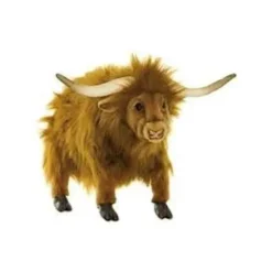 Handcrafted 20 Inch Lifelike Yak Stuffed Animal by Hansa