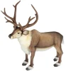 Handcrafted 28 Inch Lifelike Nordic Deer Stuffed Animal by Hansa