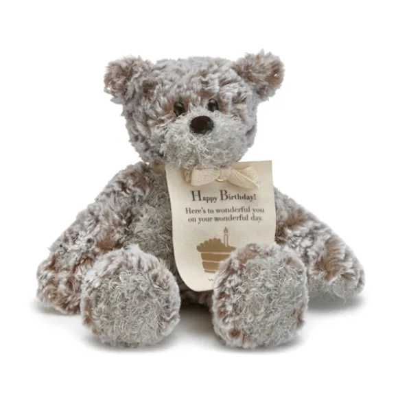Happy Birthday Mini Giving Bear 8.5 Inch Plush Teddy Bear by Demdaco
